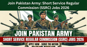 Join Pakistan Army: Short Service Regular Commission (SSRC) Jobs 2026